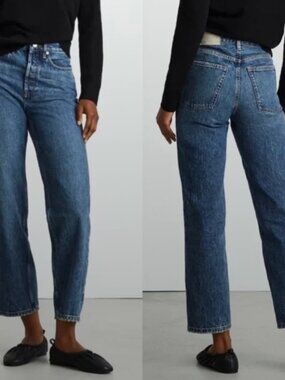 Everlane The 90s Way High Jeans Size 26 Long Women's Straight Leg